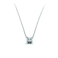 Collana Breda Gioielli Donna in Oro bianco Diamante 0.70 Ct GI-22705 CERT GIA - GI-22705 CERT GIA